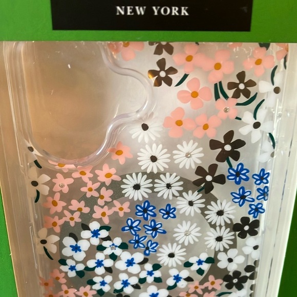 kate spade: Clear Floral iPhone 16 Case - Multicolor - Picture 7 of 16